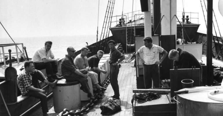 Veronica en cabaret Lurelei in 1963